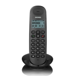 BRONDI TELEFONO CORDLESS LOTUS NERO