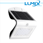 Lampada da parete LED solare senza fili con Sensori 500lm