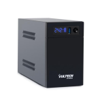 VULTECH UPS 750VA LFP LINE INTERACTIVE CON SCHERMO LED - BATTERIA LITIO FERRO FOSFATO LIFEPO4