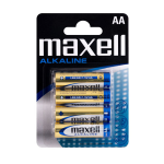 Batteria AA MAXELL alkalina 4 pc.blister LR06