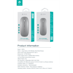 Mouse wireless con DPI regolabile 2.4G + Bluetooth Dual mode