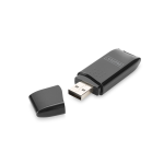 CARD READER ESTERNO USB 2.0 BK MICRODSD / SD DIGITUS