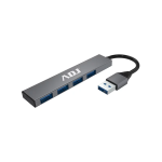 HUB USB 3.2 4PORTE TETRA GY COMPATIBILE USB1.1/2.0 NOTEBOOK ADJ