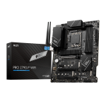 MB MSI PRO Z790-P WIFI DDR5 S1700 13GEN 4D5 6S3 M.2 U3 GBL RAID H/D